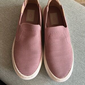 UGG Blush Pink Slip-On Shoes